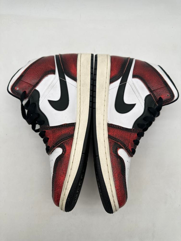 Jordan 1 Mid Wear-Away Chicago