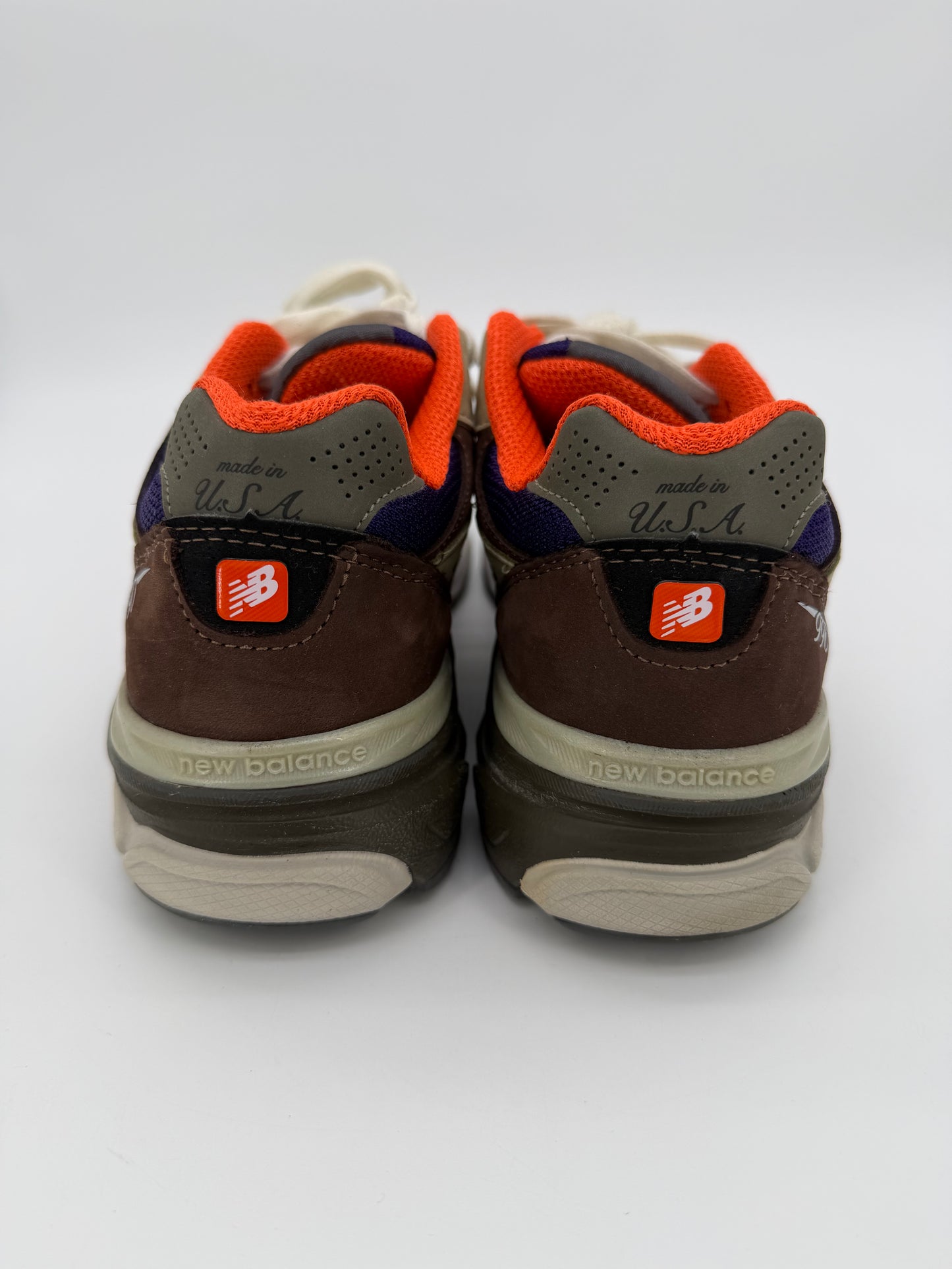 New Balance 990v3 MiUSA Teddy Santis Khaki Orange