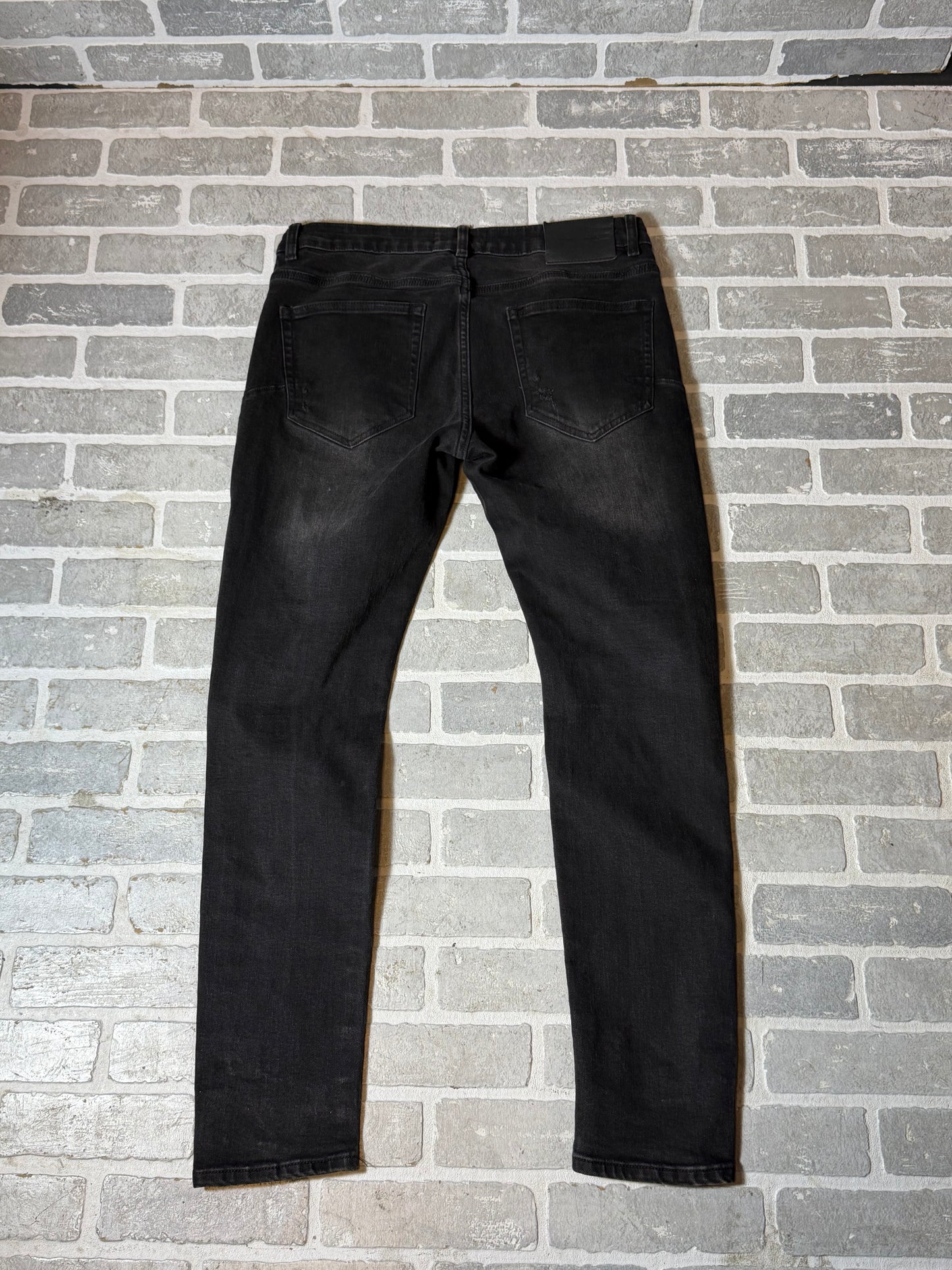 Purple Brand Black Wash Jeans Black