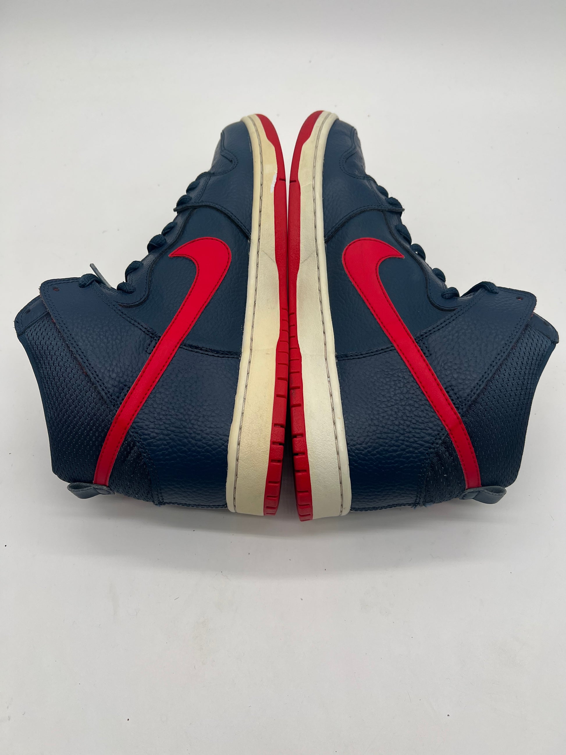 Nike SB Dunk High Squadron Blue University Red