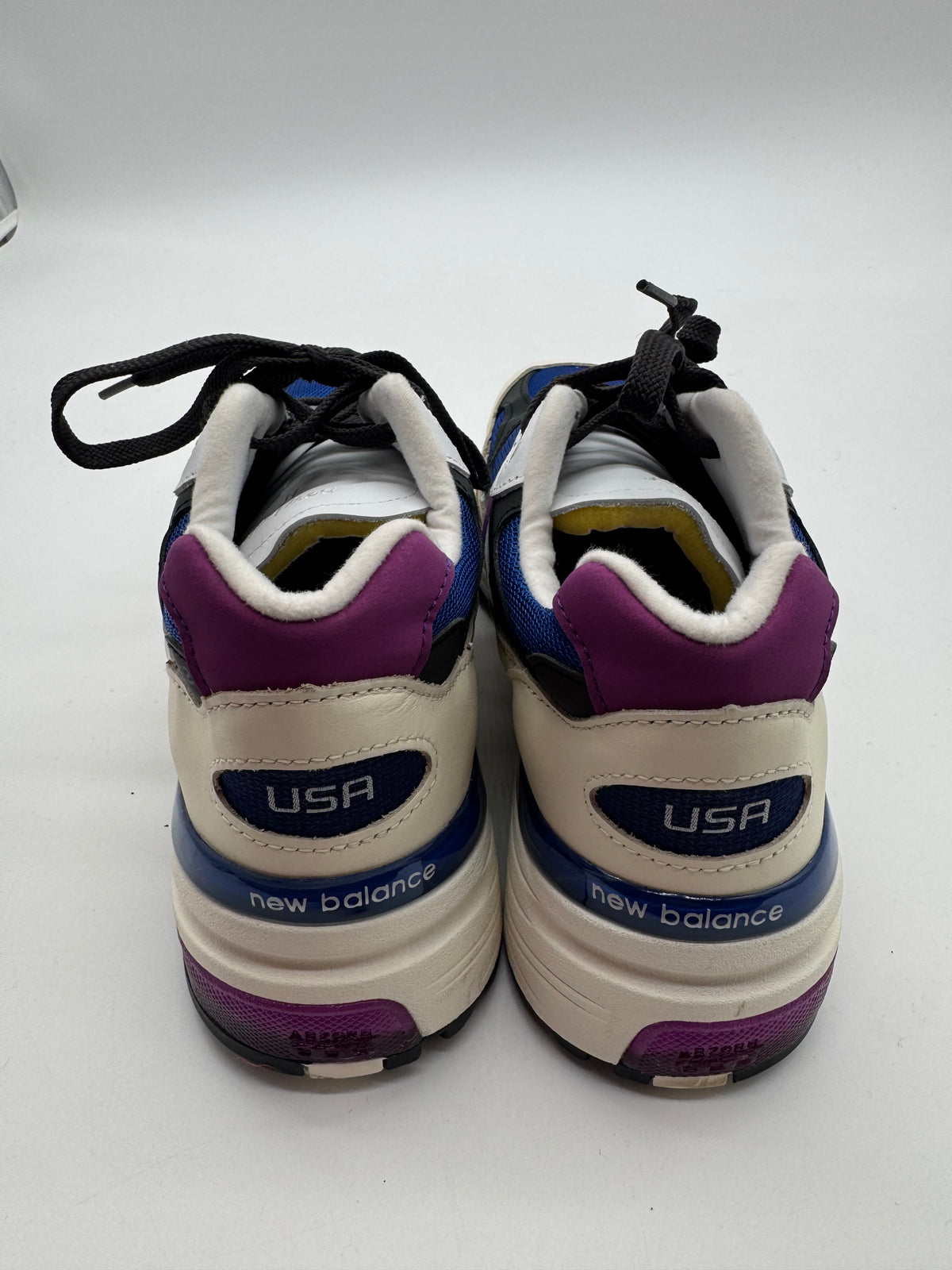 New Balance 992 MiUSA White Royal Purple Fuchsia