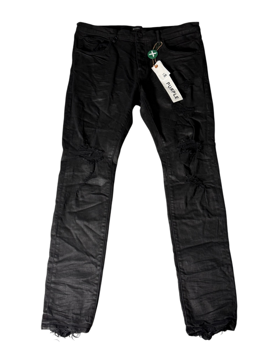 Purple Jeans Black