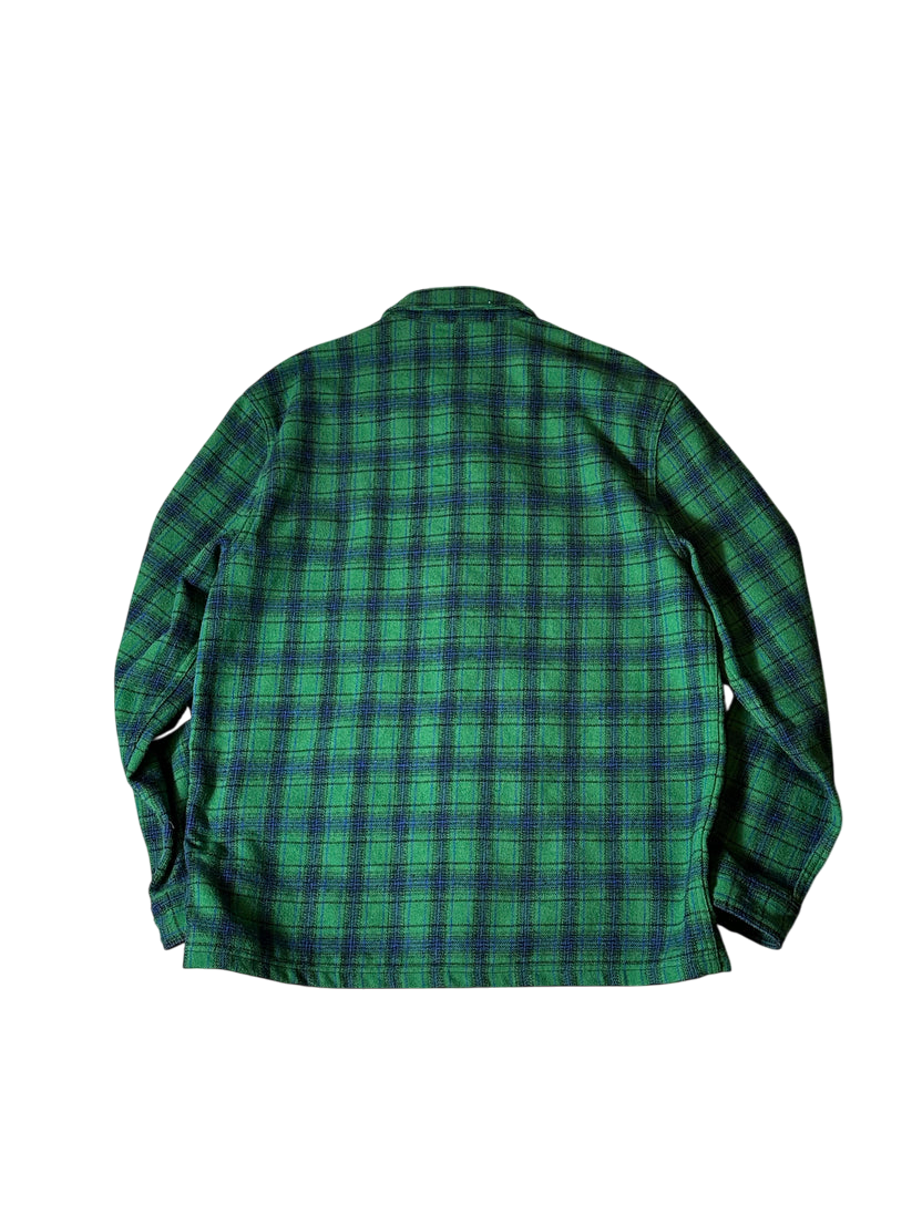 Pleasures Green Flannel