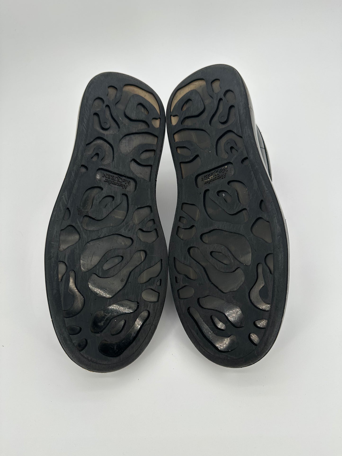 Alexander McQueen Oversized Black Shiny Sole
