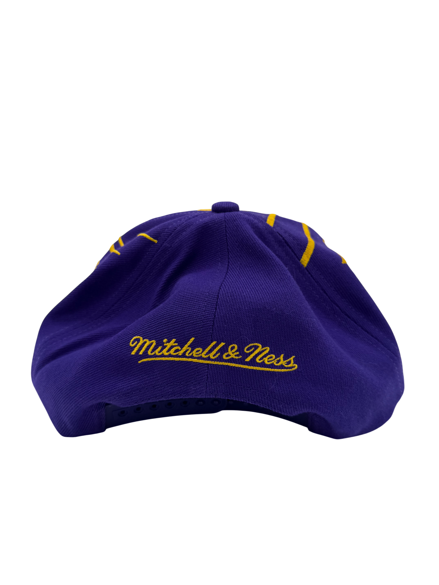 Mitchell And Ness Lakers Cracked Snapback