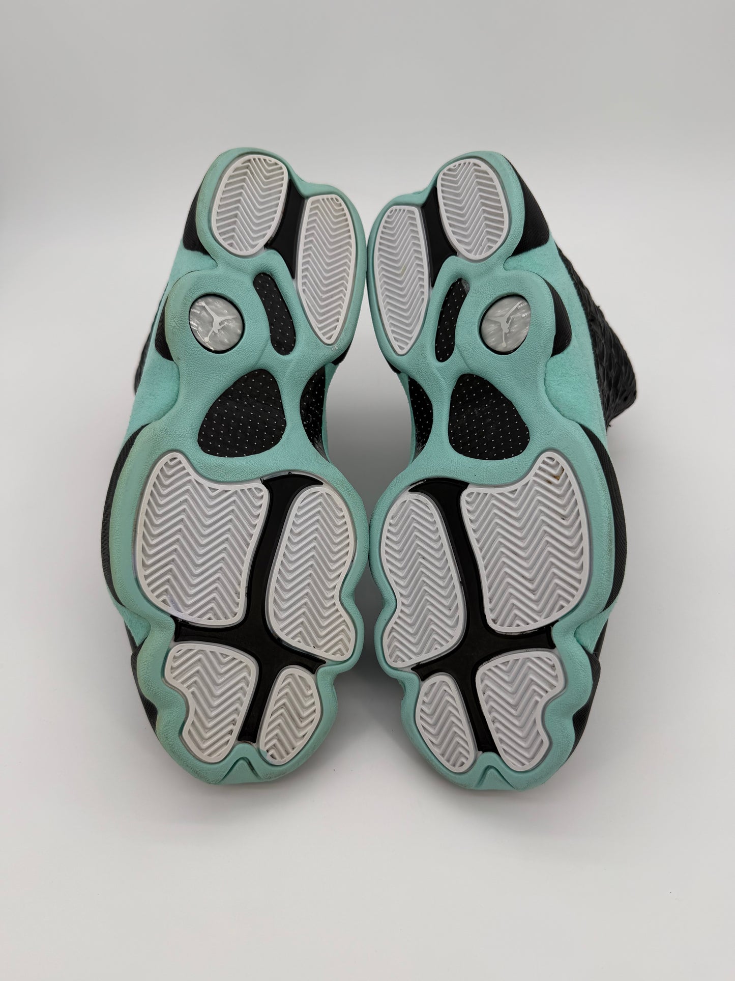 Jordan 13 Retro Black Island Green