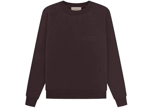 Fear of God Essentials Crewneck Sweatshirt Plum