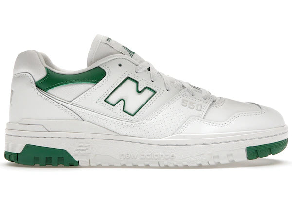 New Balance 550 White Classic Green