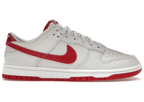 Nike Dunk Low Vast Grey Varsity Red