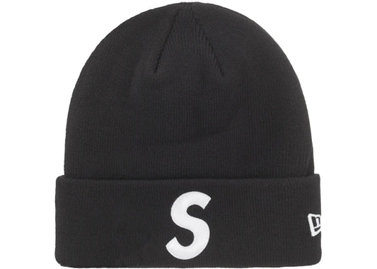 Supreme New Era S Logo Beanie (FW24) Black