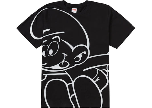 Supreme Smurfs Tee Black