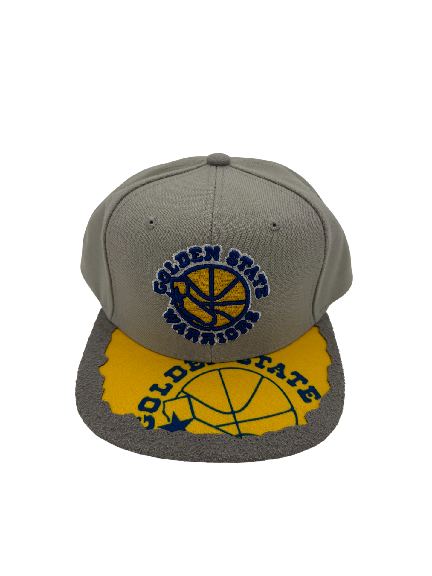 Mitchell And Ness GS Warriors Snapback Grey