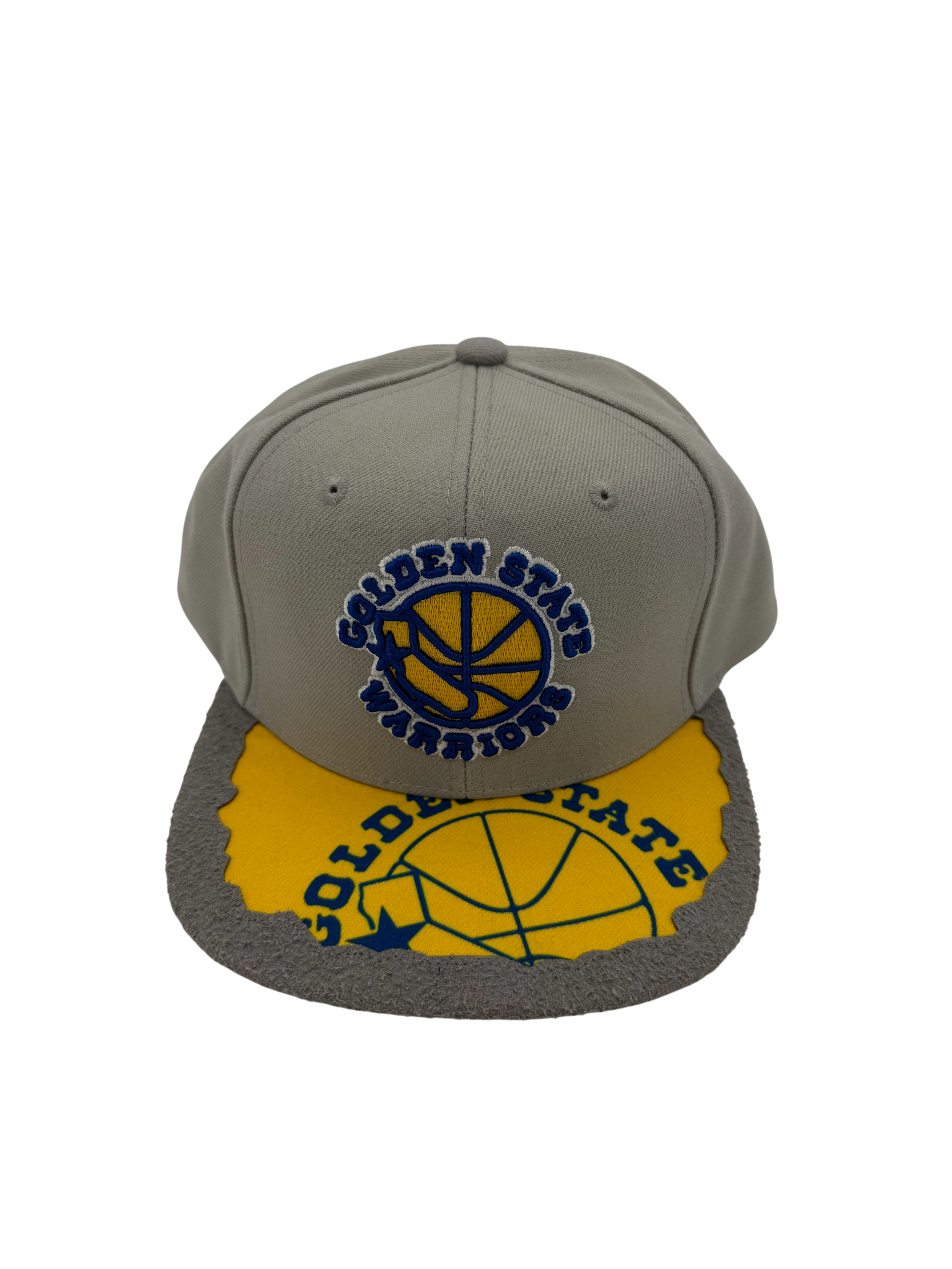 Mitchell And Ness GS Warriors Snapback Grey