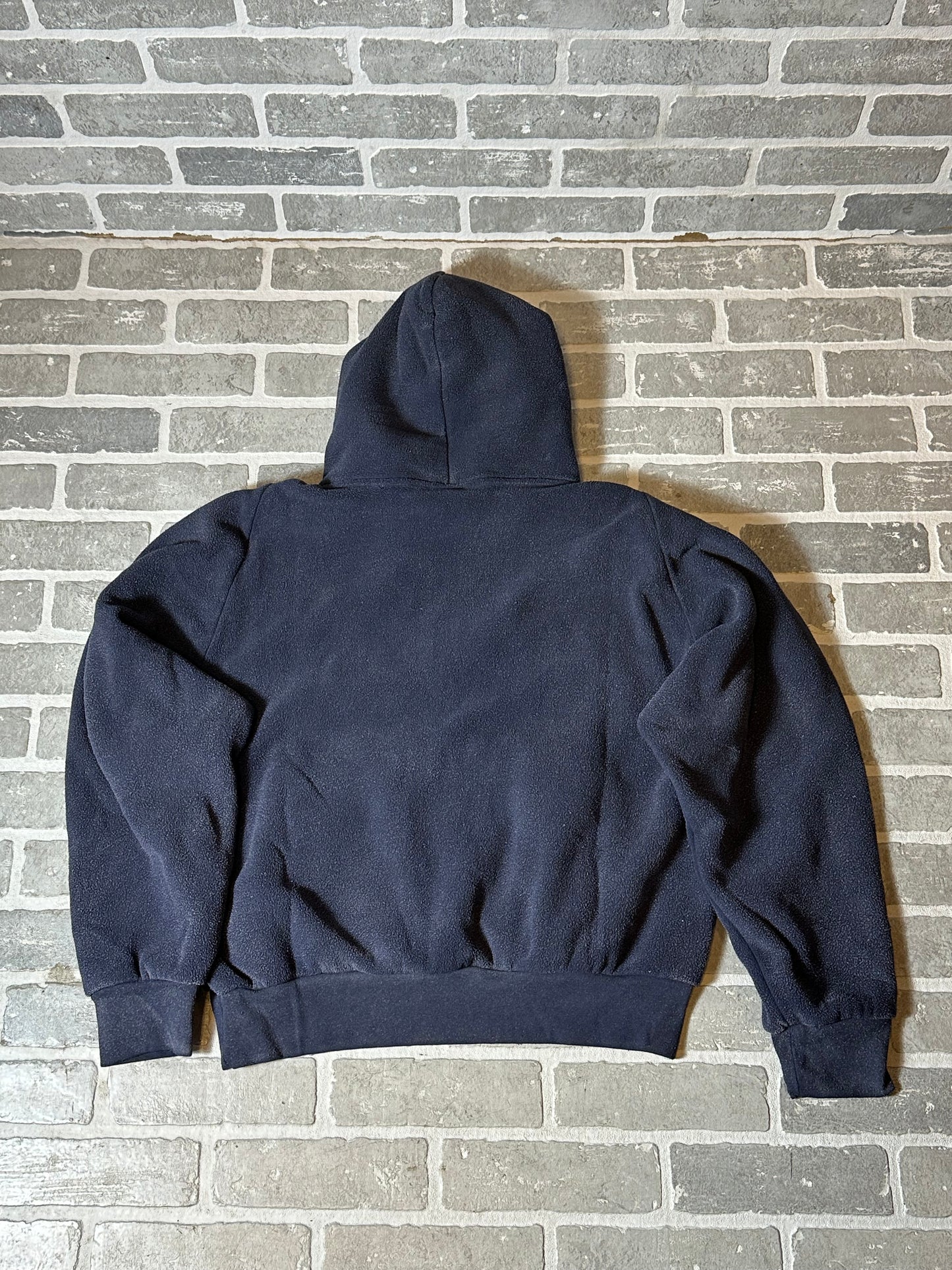 Yeezy Gap Polar Fleece Padded Hoodie Dark Blue
