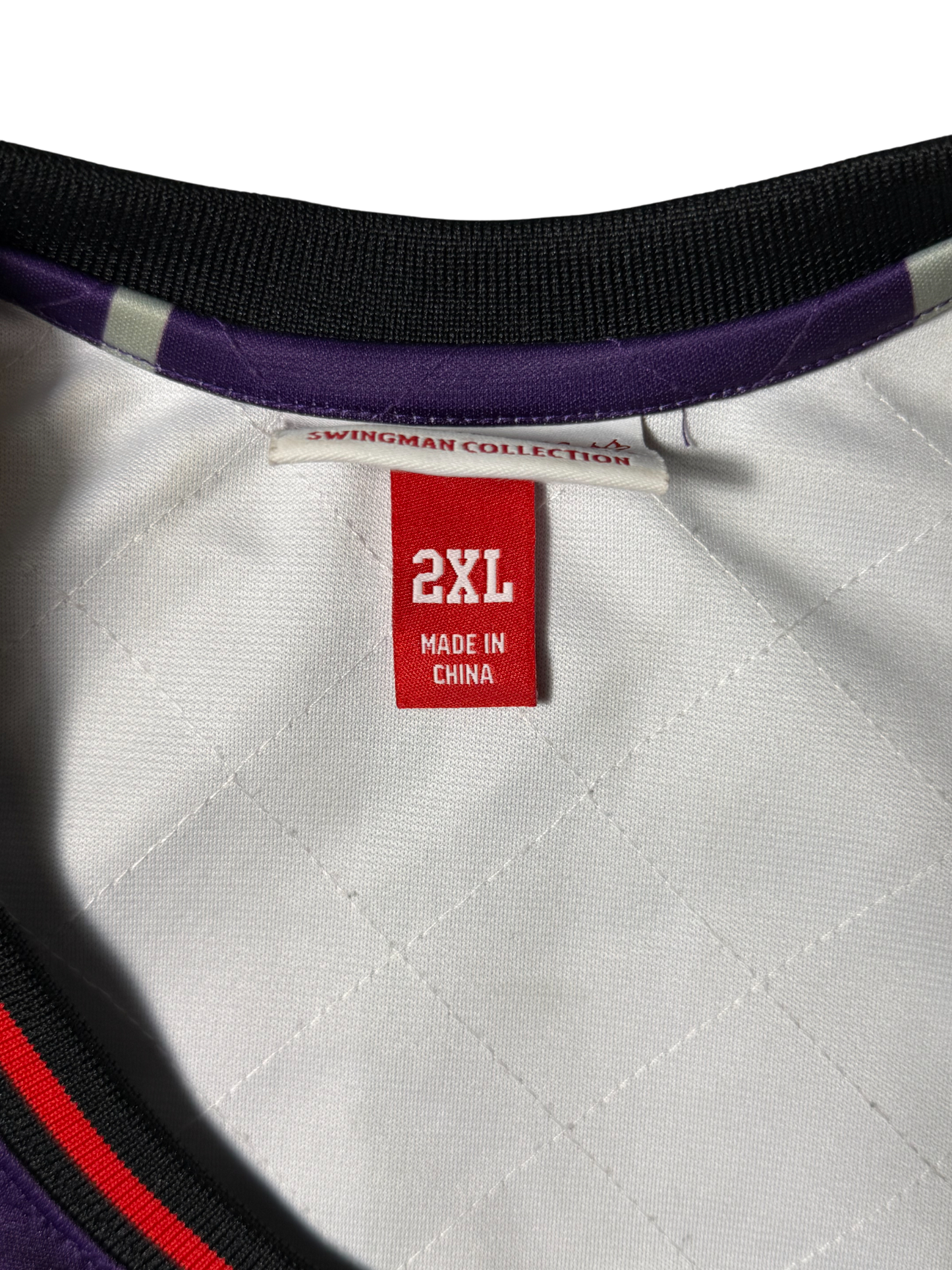 Vince Carter Jersey Cracked Pattern Purple