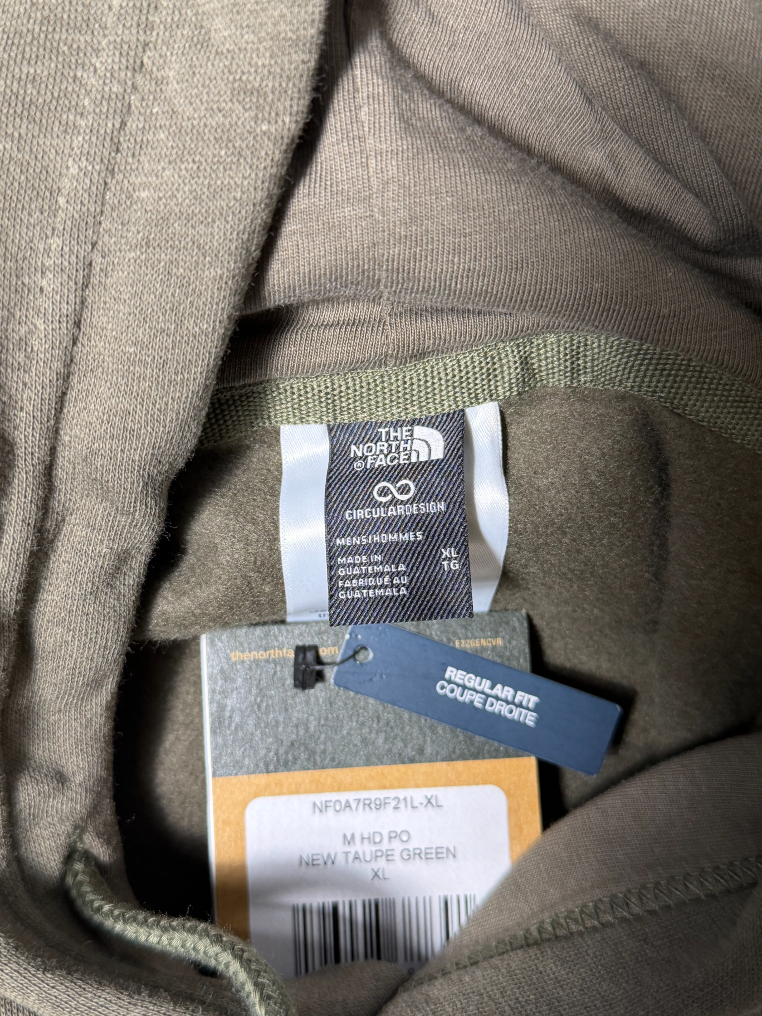 The North Face Hoodie Green