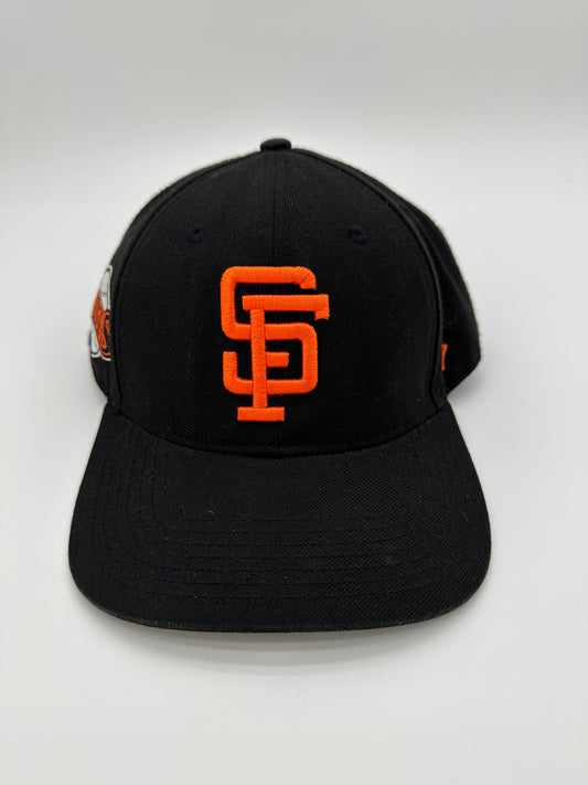47 SF Giants Black/Orange Snapback