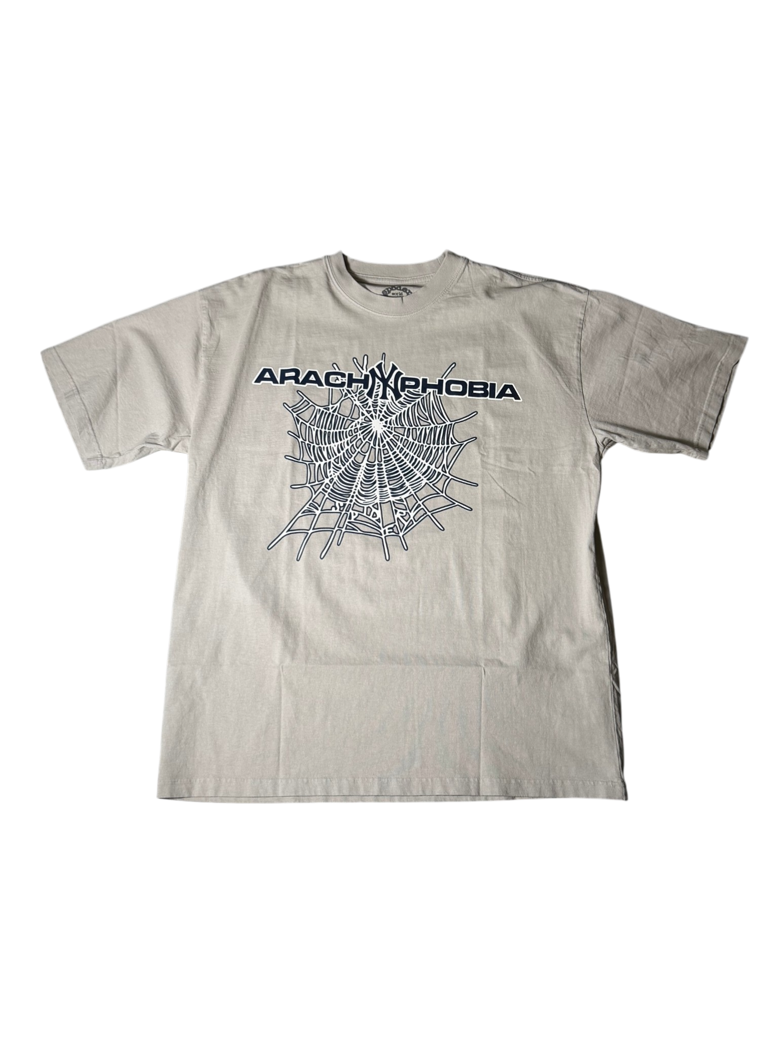 Sp5der Arach NY Phobia Tee Grey