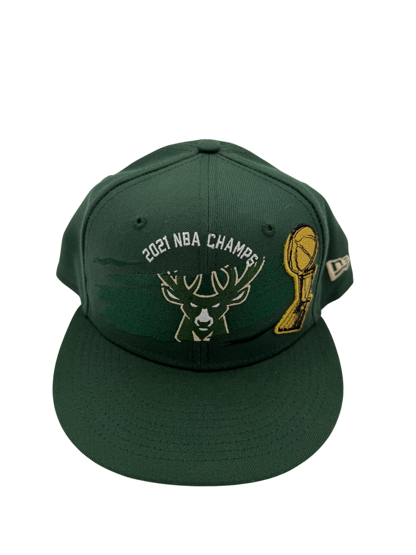 New Era Mil Bucks Snapback Green