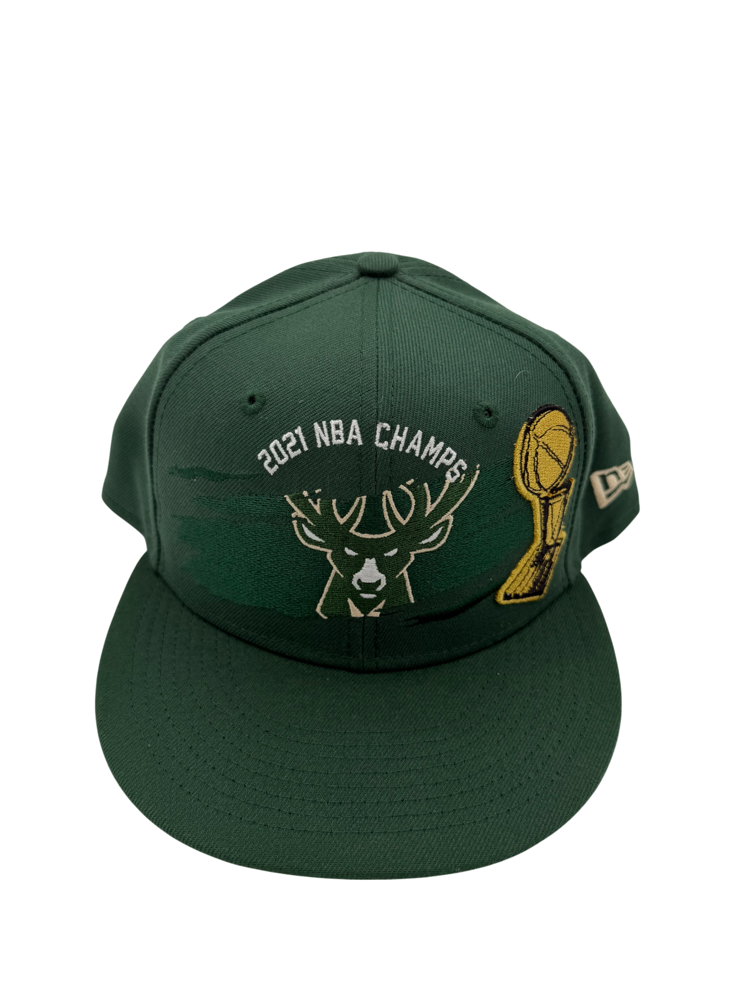 New Era Mil Bucks Snapback Green