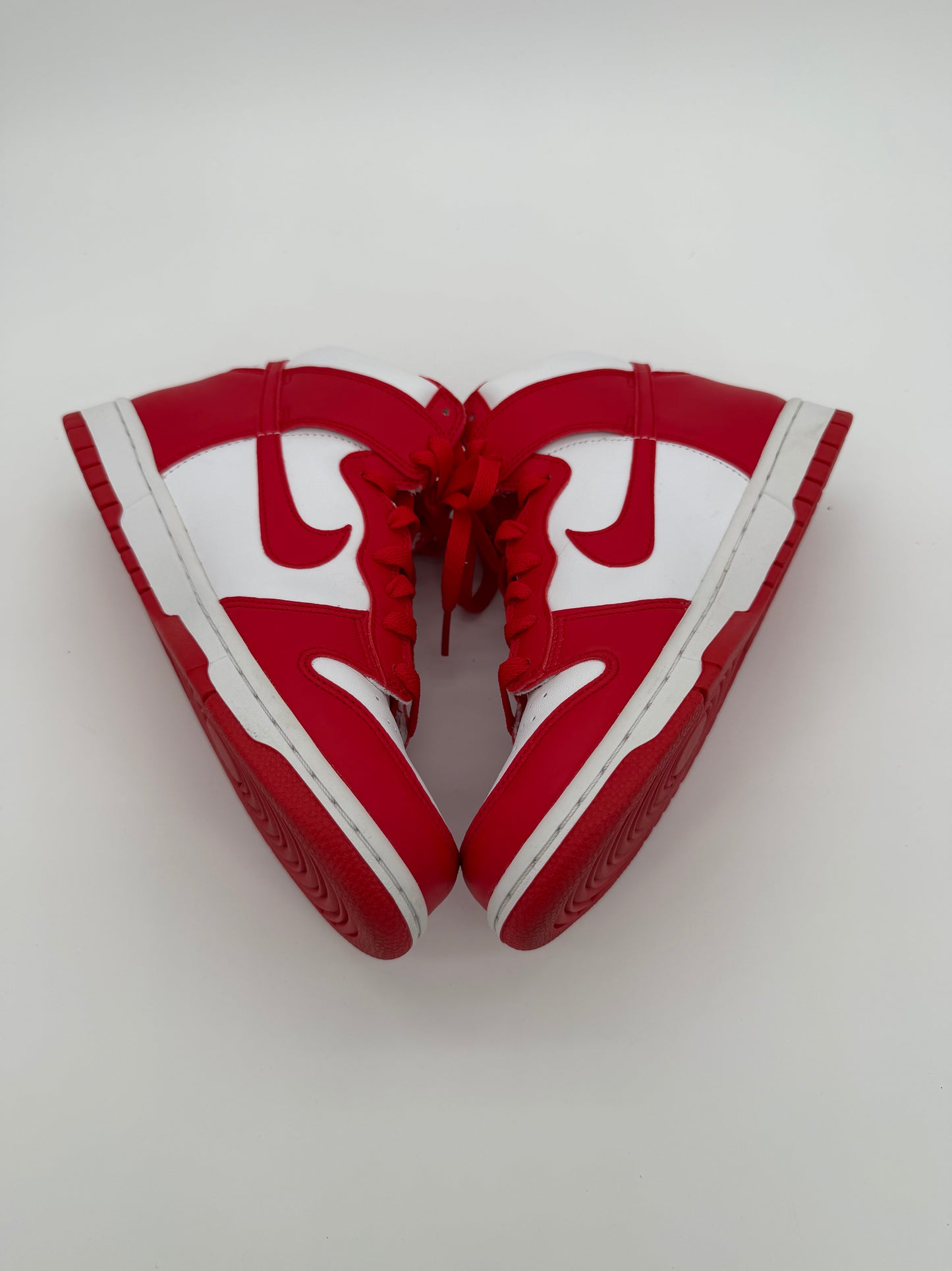 Nike Dunk High Championship White Red (White Tongue Tag) (GS)