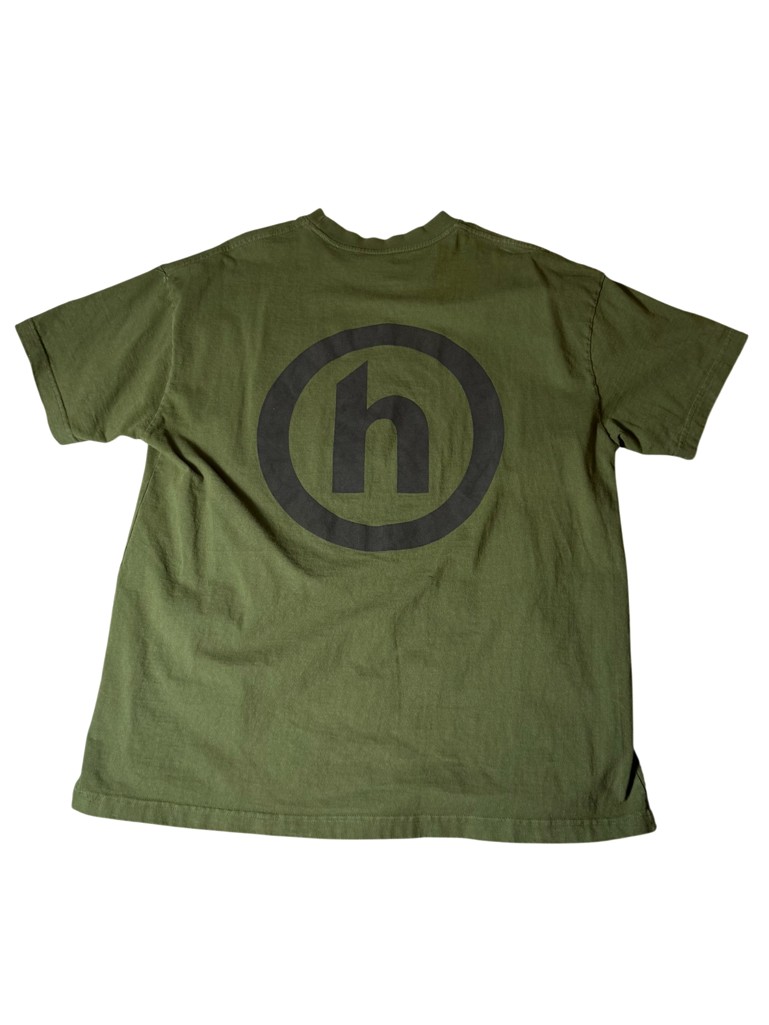 Hidden T Shirt Green/Black Asian Print