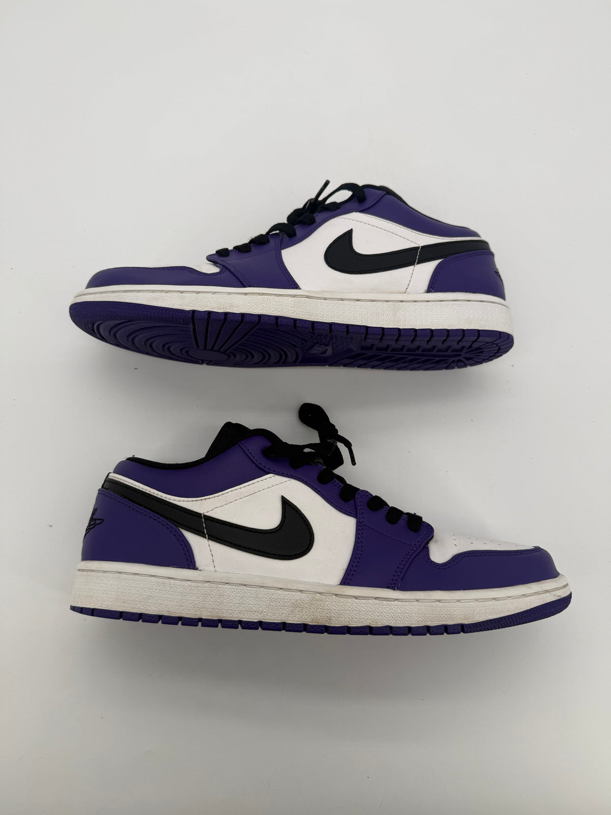 Jordan 1 Low Court Purple White