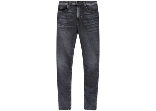Diesel D-Amny Washed Black Skinny Fit Stretch Jeans Black