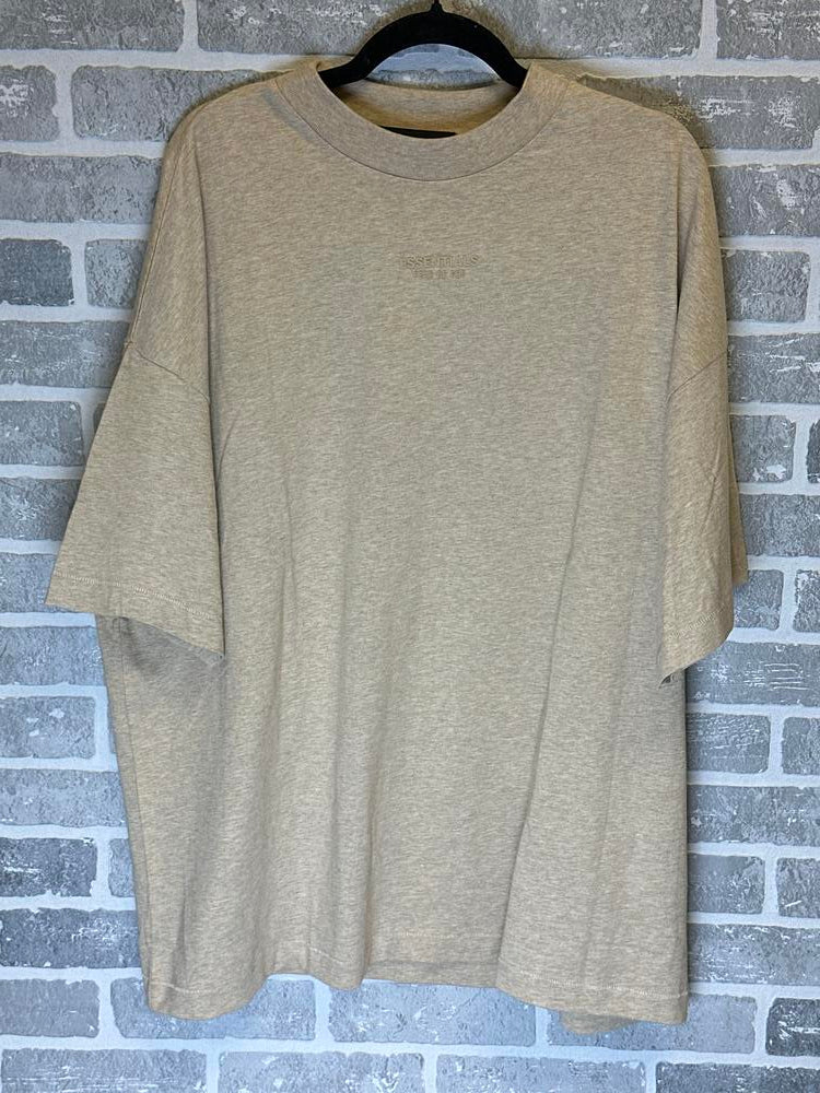 Fear of God Essentials Short Sleeve Boxy T-shirt Tan