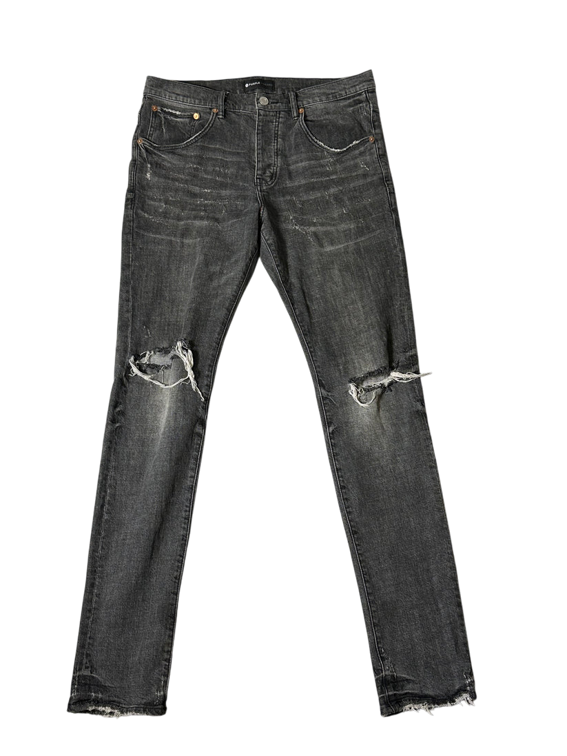 Purple Jeans Black
