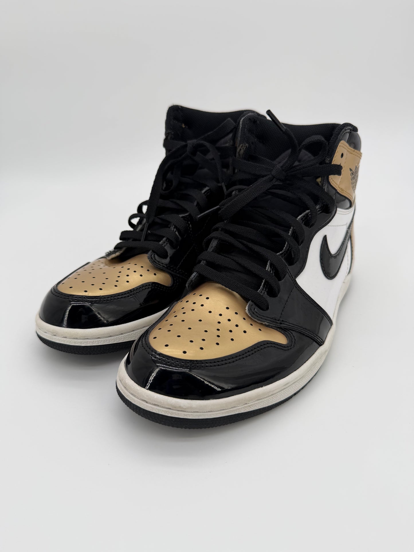 Jordan 1 Retro High NRG Patent Gold Toe