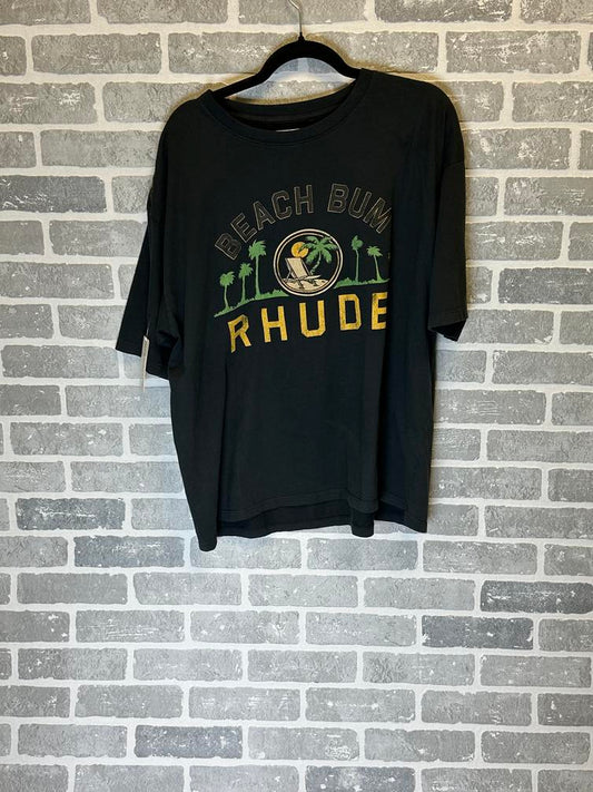 Rhude Beach Bum T Shirt Gray