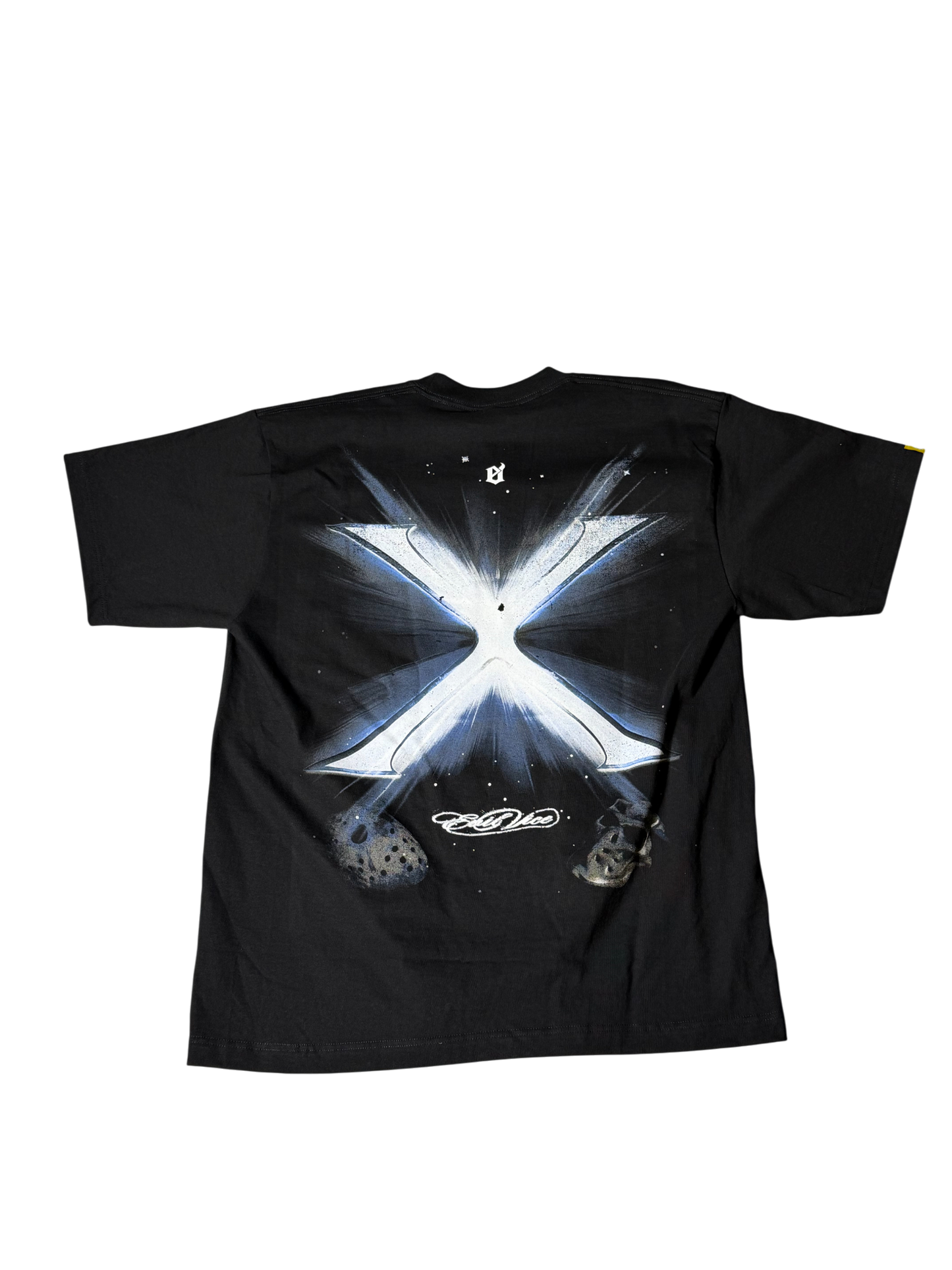 Evil Vice T Shirt Black/Blue X