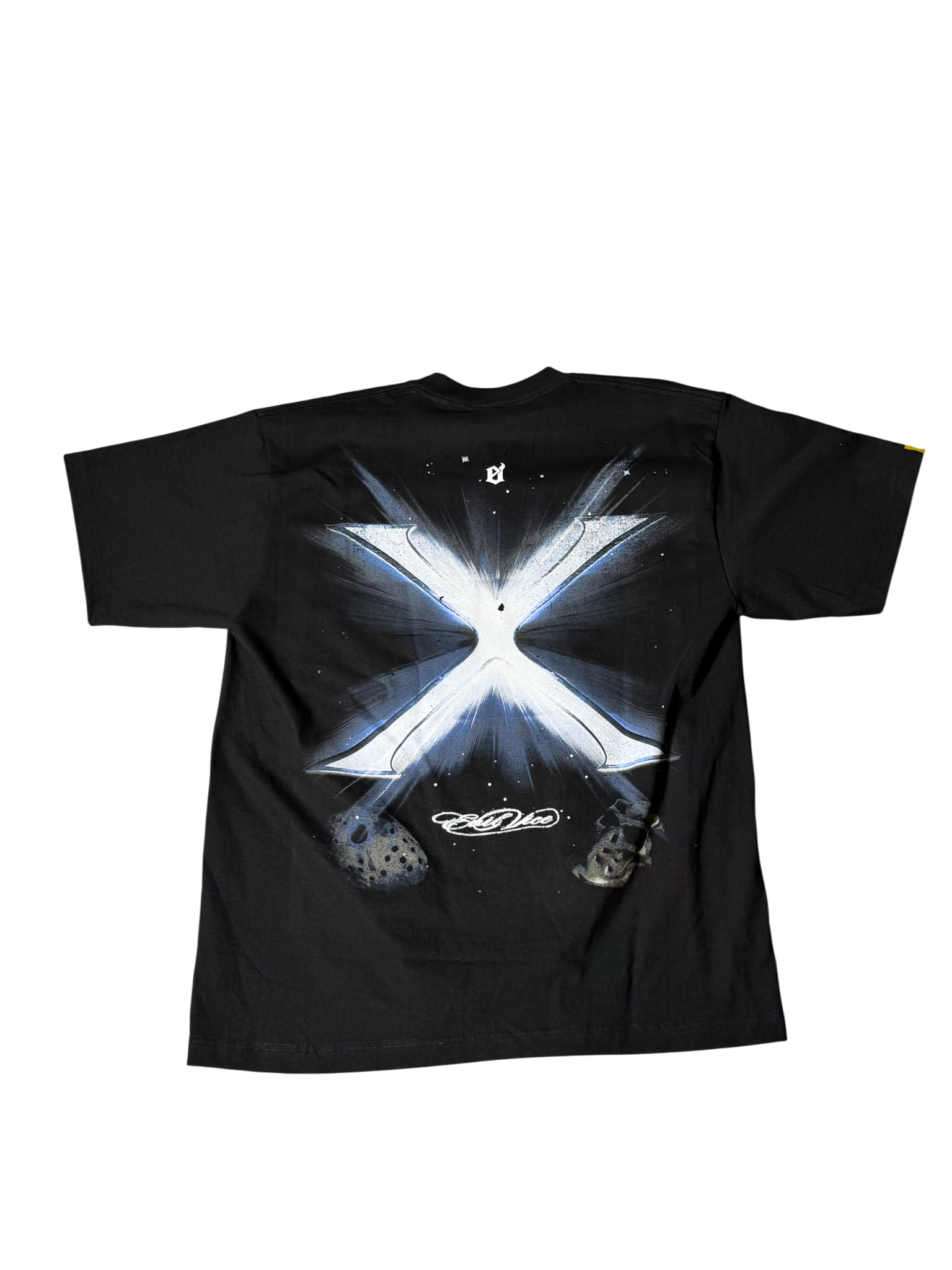 Evil Vice T Shirt Black/Blue X