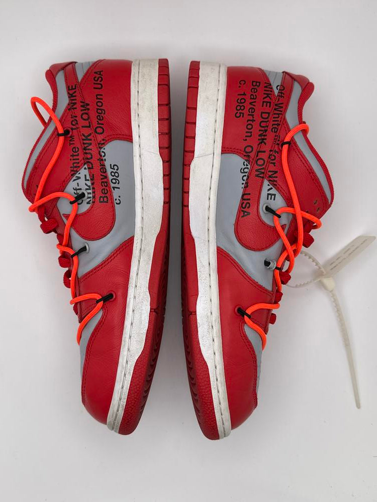 Nike Dunk Low Off-White University Red