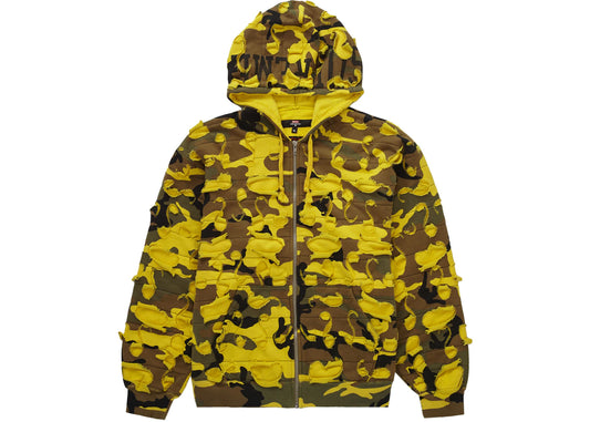 Supreme Griffin Zip Up Hooded Sweatshirt Yellow Camo(need photos)
