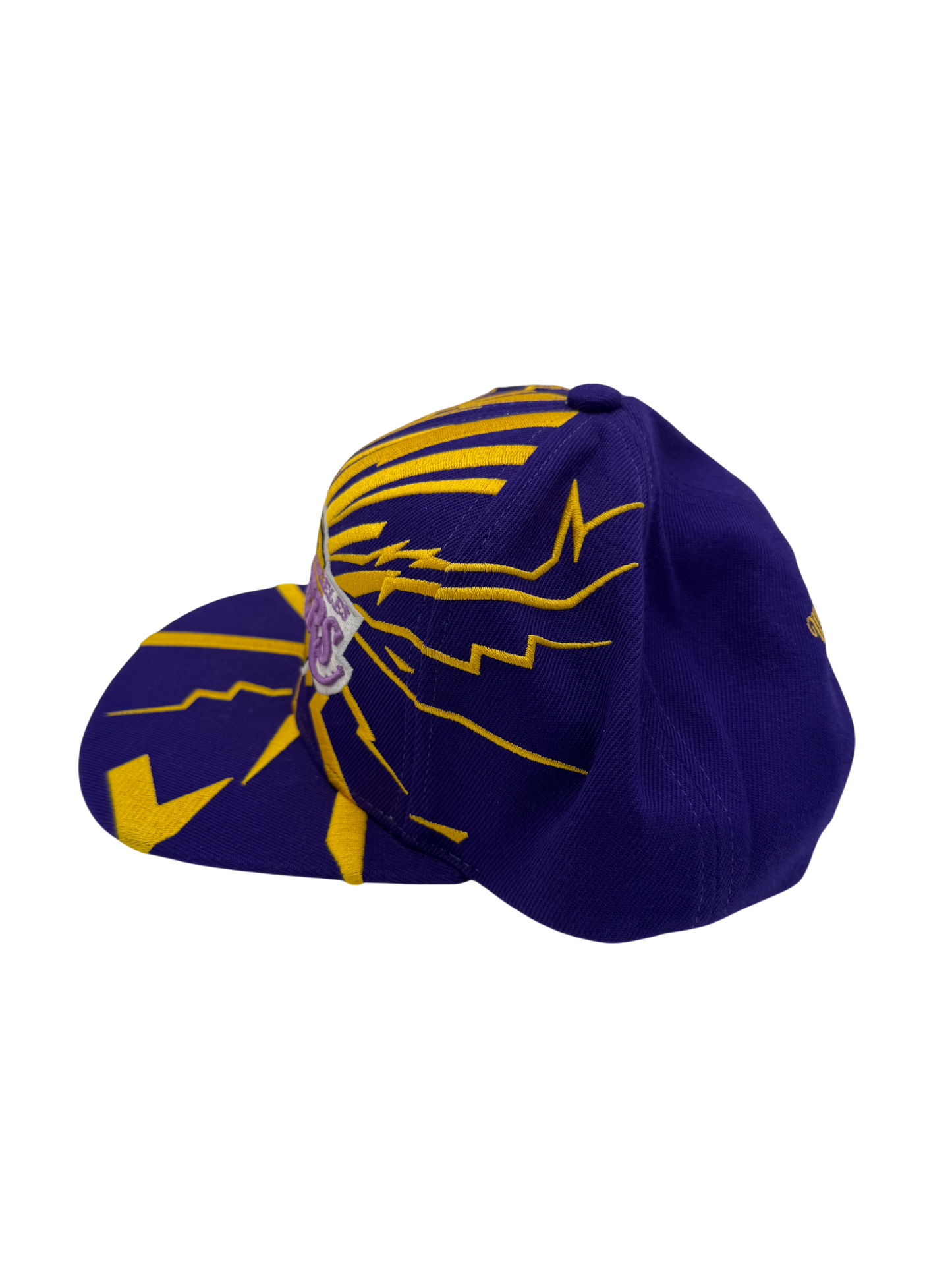 Mitchell And Ness Lakers Cracked Snapback