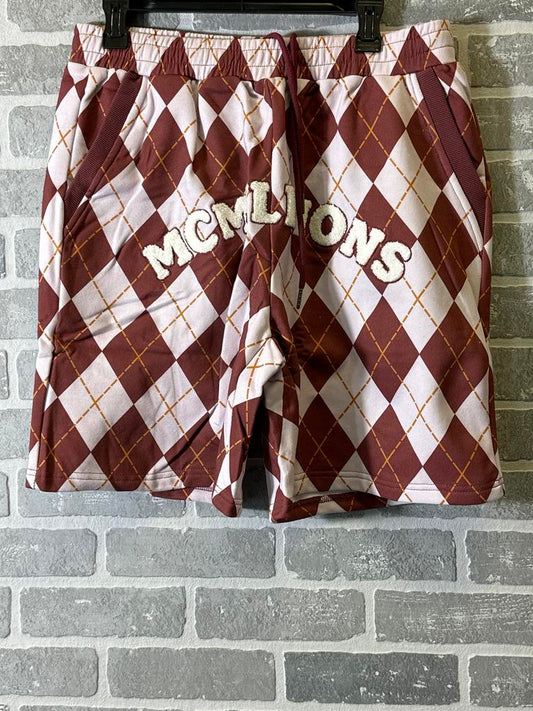 McMillions Checkered Shorts Red/White