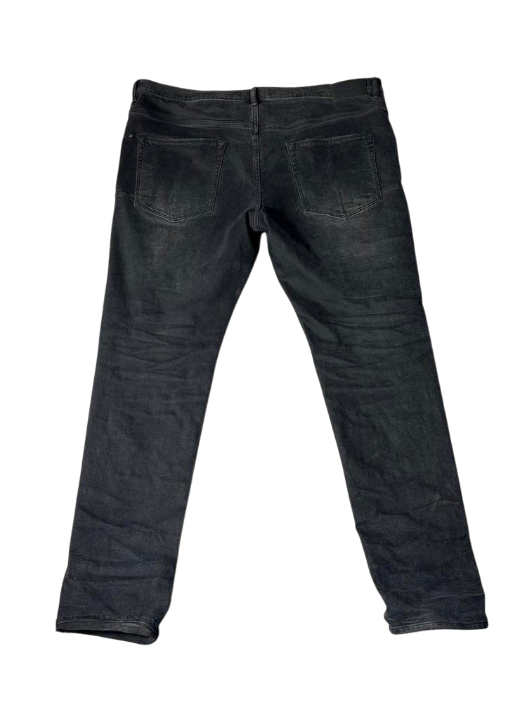 Purple Jeans All Black