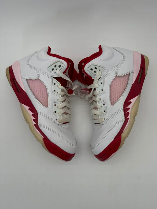 Jordan 5 Retro White Pink Red (GS)