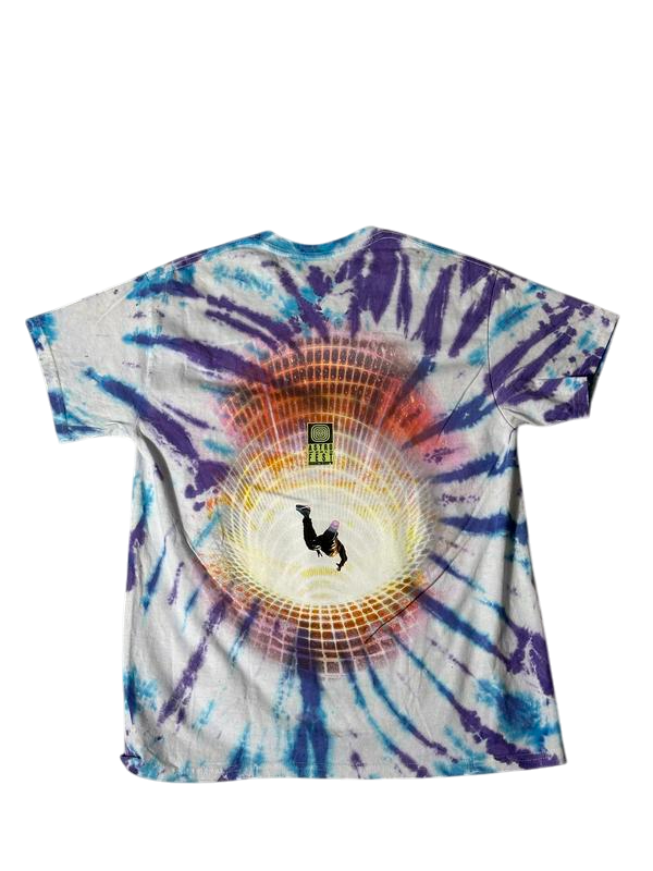 Travis Scott Flame T-shirt Tie Dye