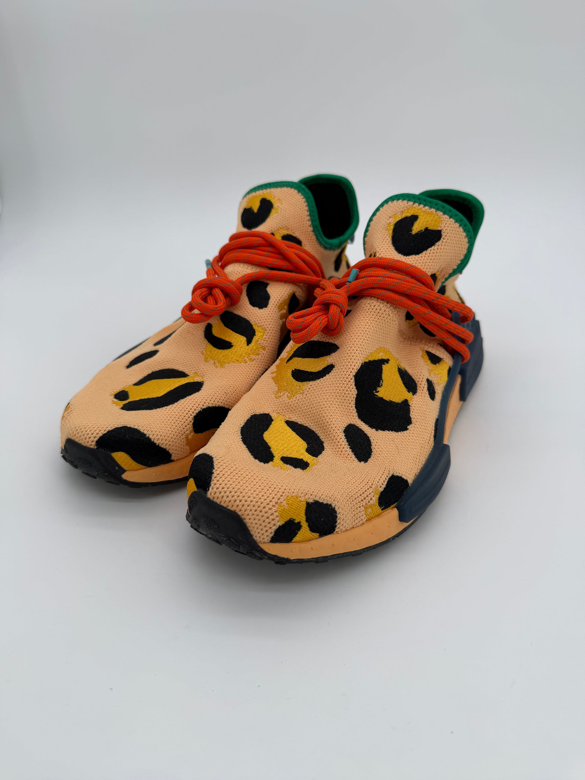 adidas NMD Hu Pharrell Animal Print Leopard Pulse Amber