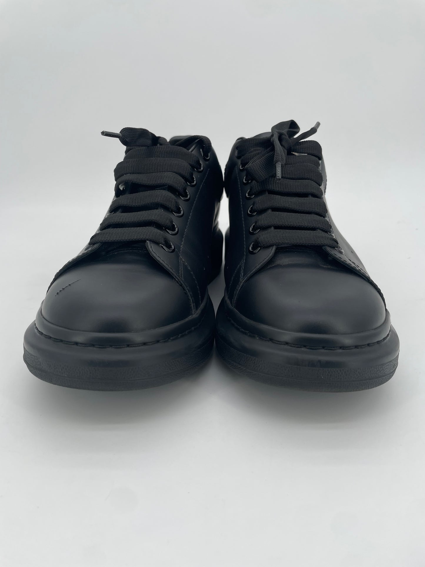 Alexander McQueen Oversized Black Patent