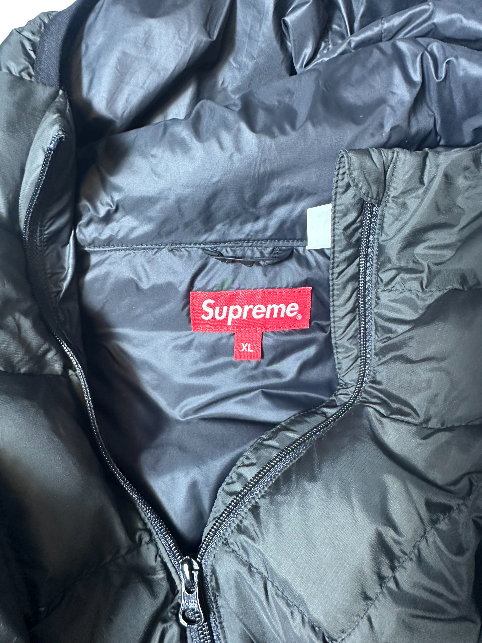 Supreme Black Puffer Jacket