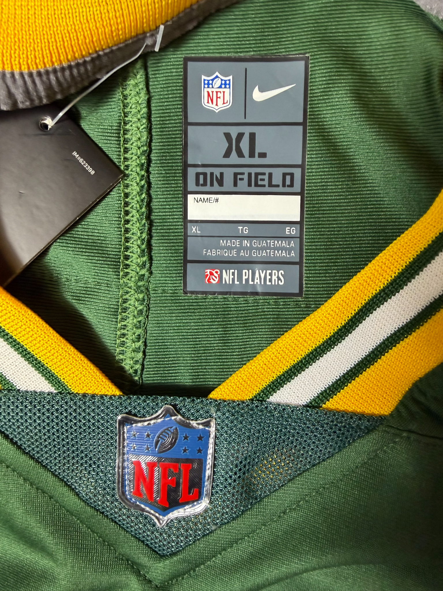 Nike Packers Jersey AJ Dillon