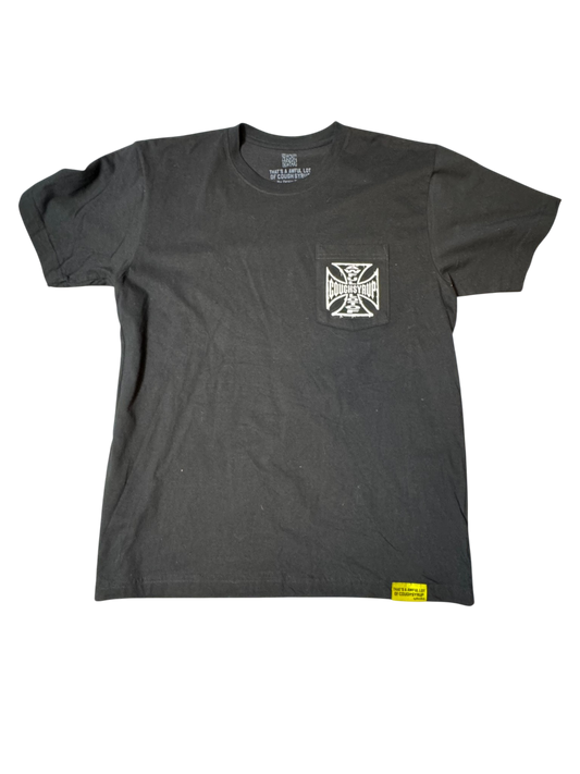 Lost Hills Black Cross Tee(no tags)