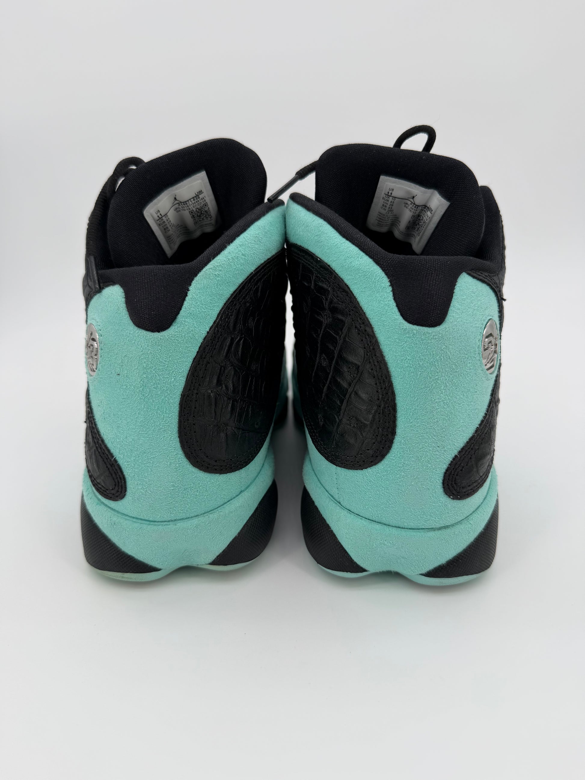 Jordan 13 Retro Black Island Green