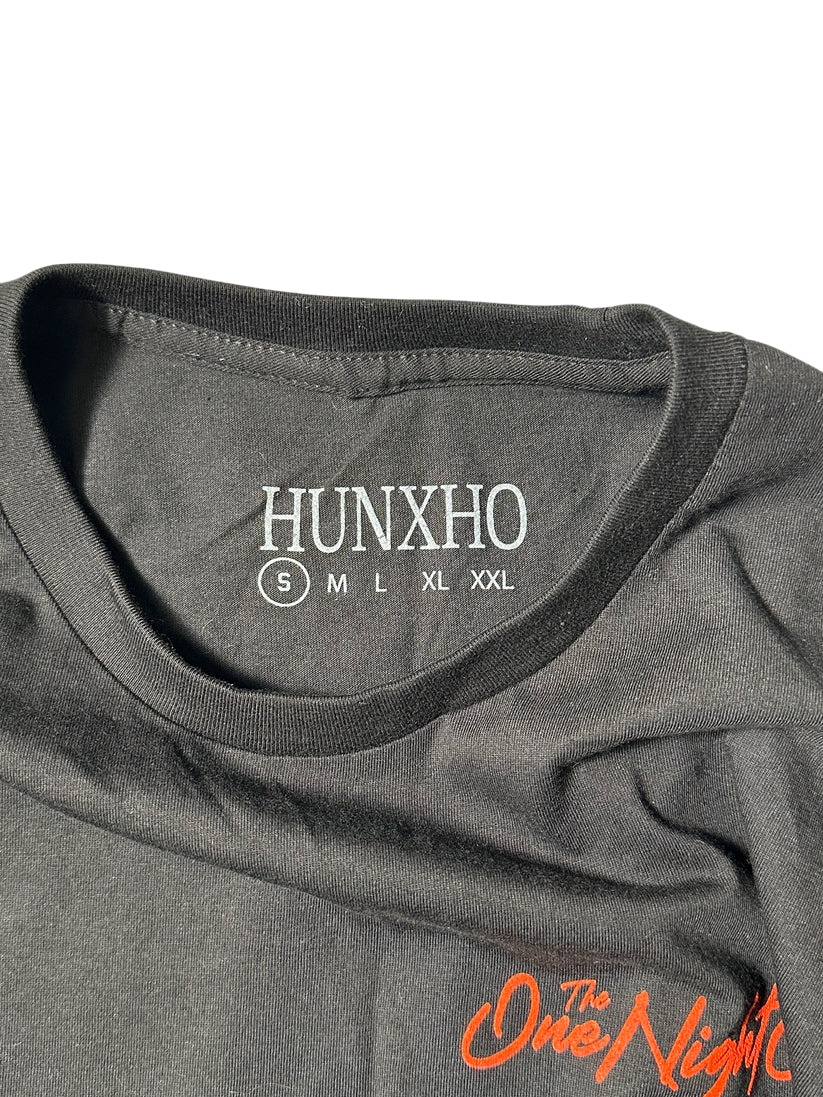 Hunxho One Night Only Tour T Shirt Black
