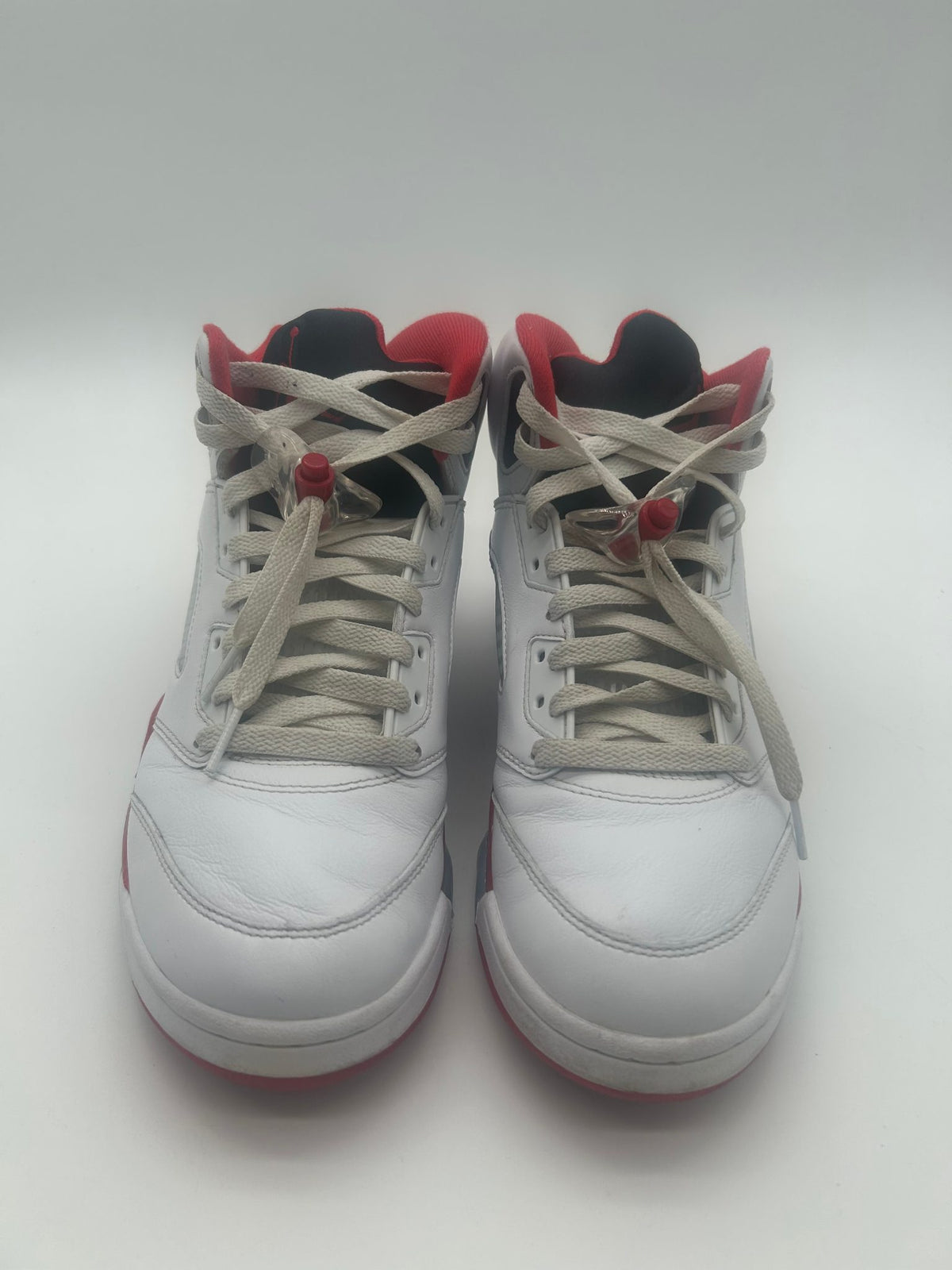 Jordan 5 Retro Fire Red Black Tongue (2025)