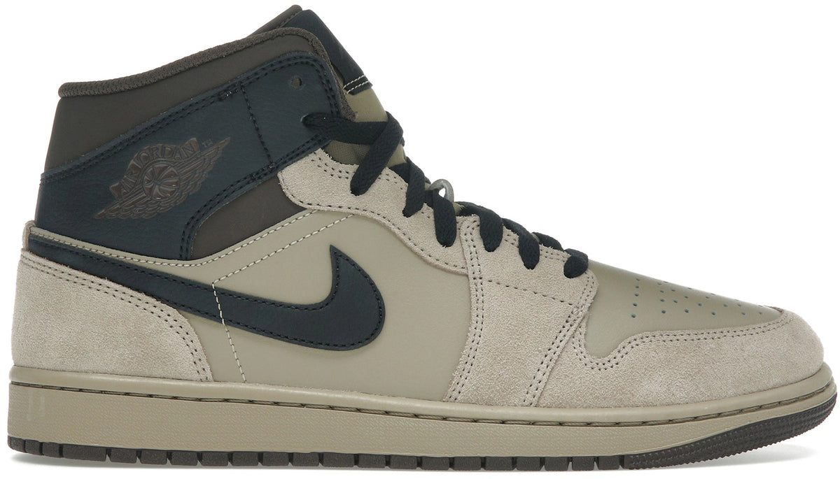 Jordan 1 Mid Khaki Baroque Brown